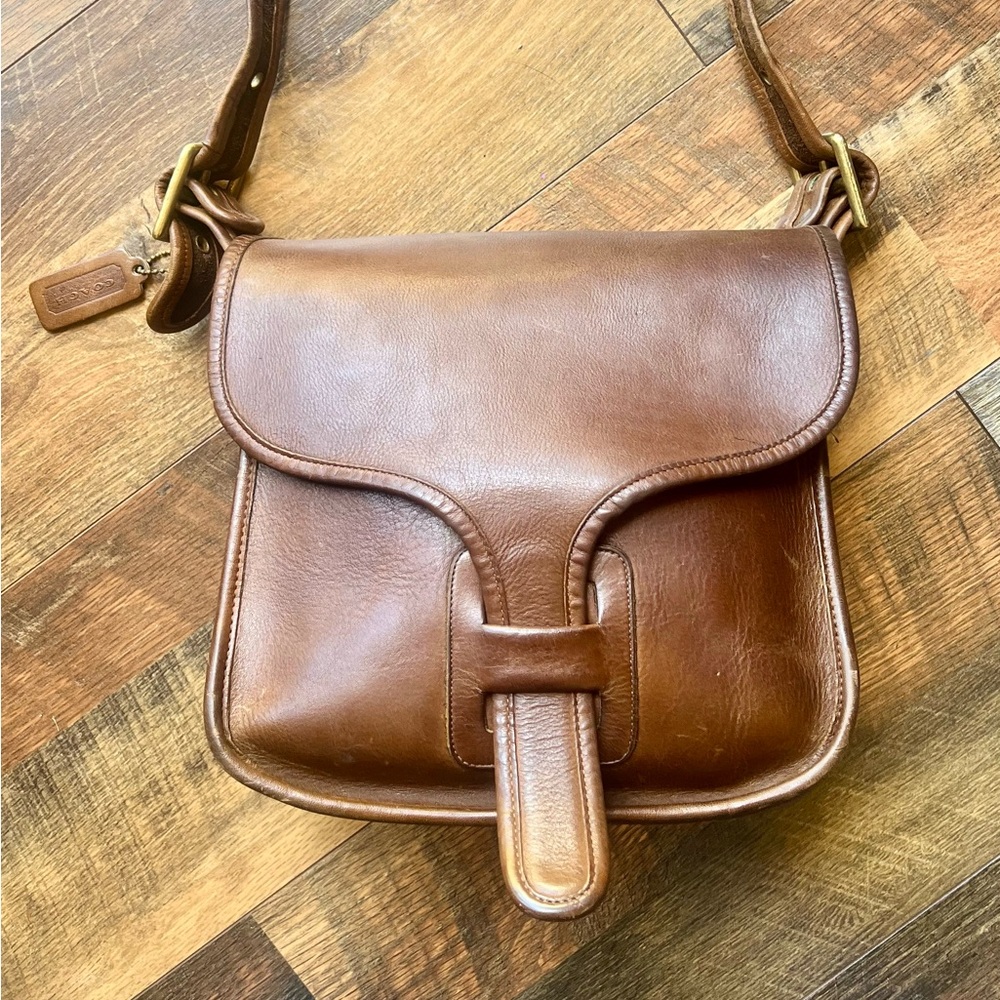 Vintage Coach Tabac Courier made in NYC